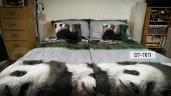 Panda fán alvó 7 részes ágynemű szett